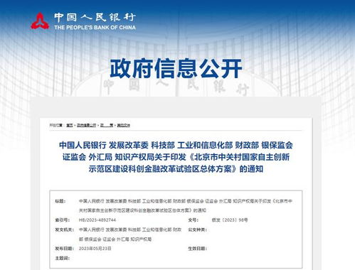 盘点央行的2023 金融改革开放纵深推进，知识产权金融服务成新亮点